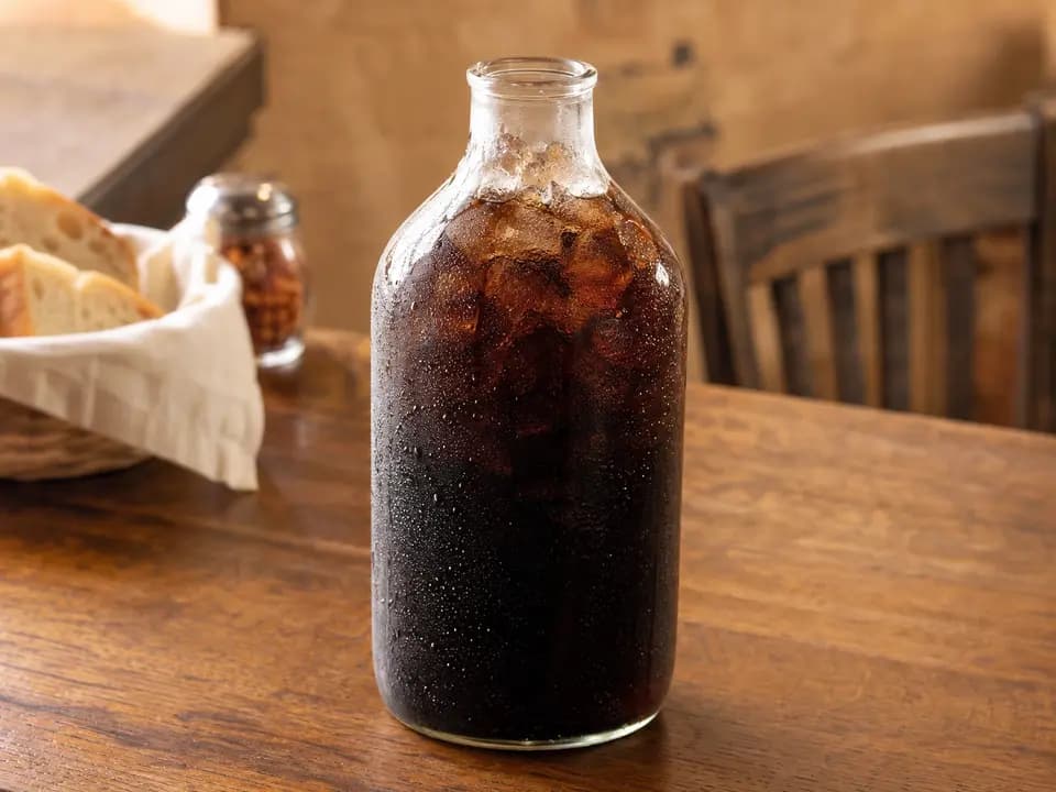 Original editorial rendering of 2-Liter Soda for the drinks menu reference