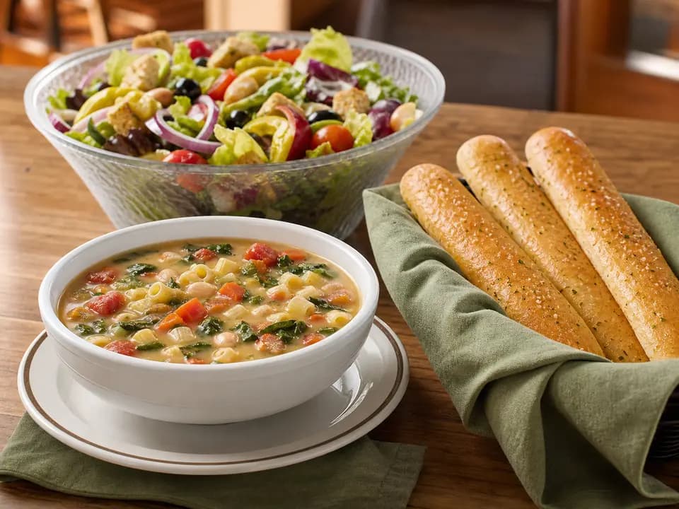 Original editorial rendering of Lunch-Sized Favorites for the specials menu reference